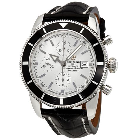 breitling superocean heritage a1332024 silver dial|Breitling Superocean Heritage Chronograph A1332024 .